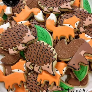 Woodland creatures.
