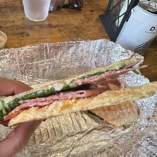 Daily special pressed panini. Amazing.