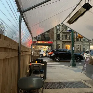 Outdoor set up