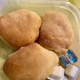 Plain buttery biscuits for a dollar