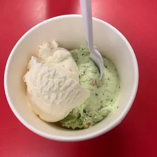 Kale ice cream