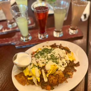 Chilaquiles with some heat!