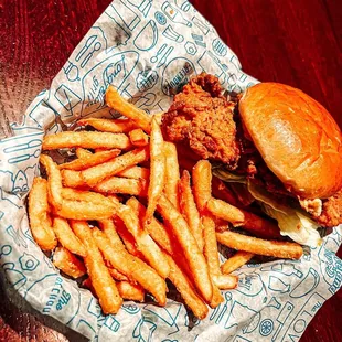 Nashville Fried Chicken Sandwich