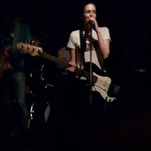 hipster chick band lead singer