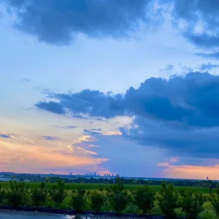 Gorgeous view from the patio