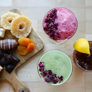 Edison&apos;s Decadent Dessert Board and Drinks: The Grass is Greener,  Looking through Rose Colored Glasses, and What Hangover??