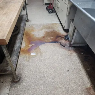 This is how the kitchen was apon arrival