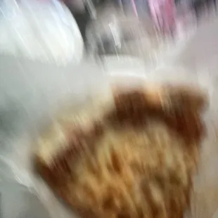 Sorry. It was cheese. Lol