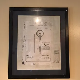 Some of the historic Edison's decor