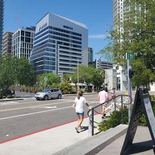 What store is facing