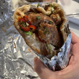 Sephardi Breakfast Wrap