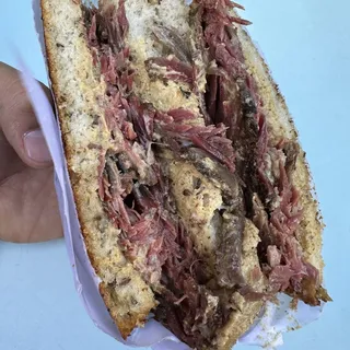 Hot Pastrami on Rye