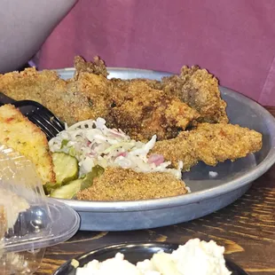 Fried Catfish - homemade tartar sauce