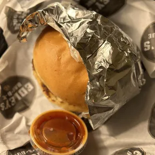 Brisket sandwich