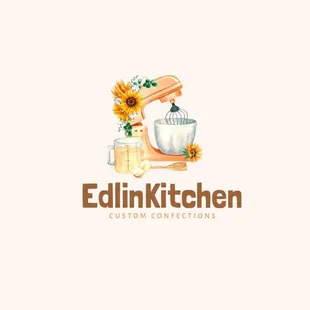 a mixer with sunflowers