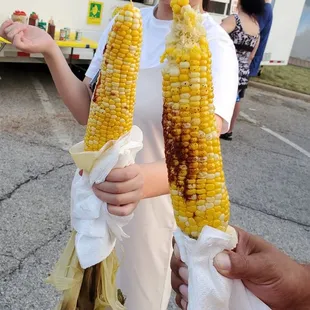 Roasted corn