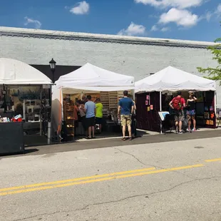 Edmond Arts Festival:  5 May 2019:  Artist Tents