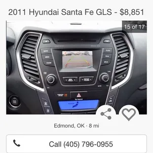 This photo was included in a photo set in an ad for a car and when I arrived to the dealership it was a completely diff. Car......