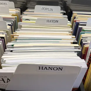 Music books