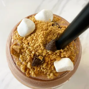 S'mores meal replacement shake