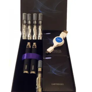 Classic Ego Starter Kit, Passthrough Battery and 5 Atomizers