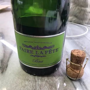John suggested this very affordable French bubbly and we loved it...for just $20!!