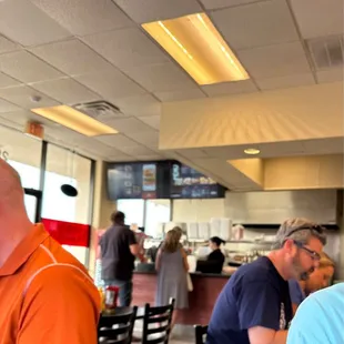 Lots of happy patrons enjoying their meals!