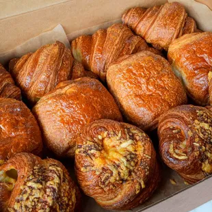 We receive fresh pastries daily from Firebrand