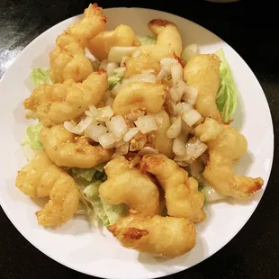 Salt Pepper Prawns