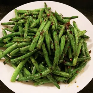 Dry Sautéed String Beans