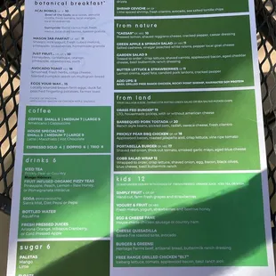Menu.