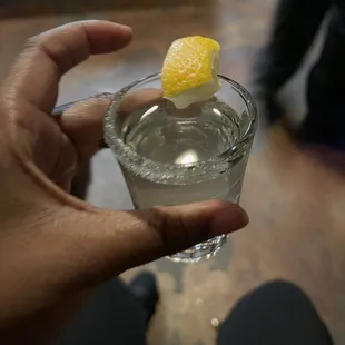 Lemon drop (my drink of choice)