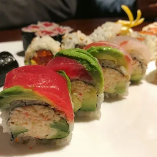 Rainbow roll