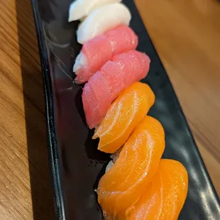 White Tuna Sushi, Tuna Sushi, Salmon Sushi