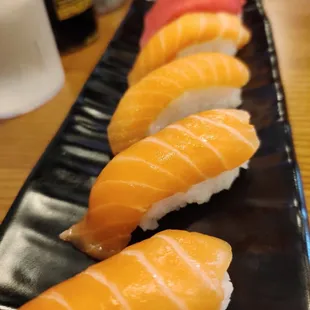 Salmon to Tuna