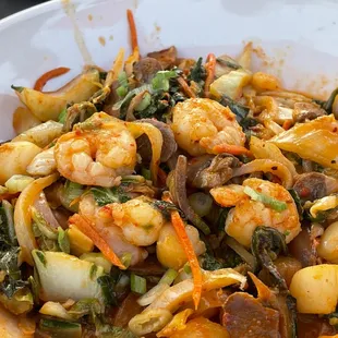 Kracken Fries - without fries, veggies only.