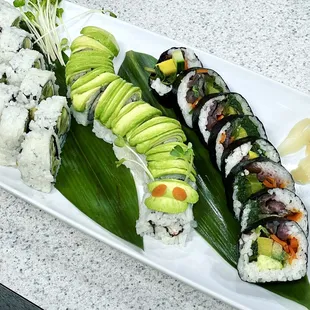 Caterpillar Roll &amp; Vegan Roll