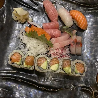 Sushi Sashimi Platter for 1