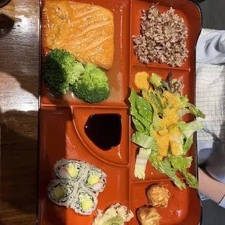 Miso Salmon Lunch Bento Box
