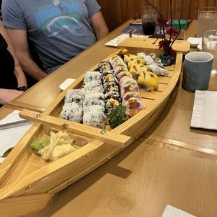 Salmon Avocado Roll M37-Spicy Salmon Roll Sweet Potato Tempura Roll Sp19-Summer Fest Maki Roll Sp22-Ruby Maki Roll