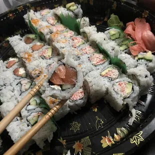 Non - Raw Sushi Platter