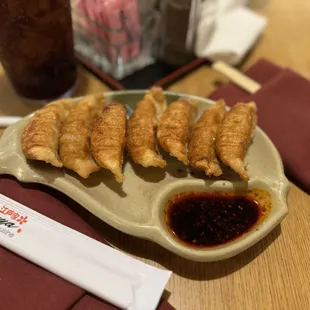 Gyoza.