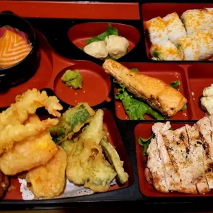 sushi and sashimi, food