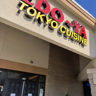 outside