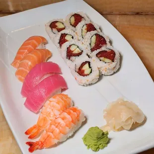 Sushi lunch combo