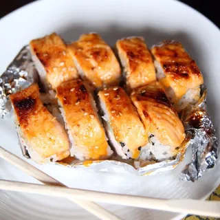 Baked Salmon Roll