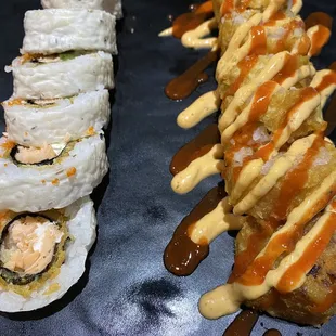 sushi and sashimi, sushi, food, sashimi