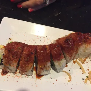 8 Pieces Red Dragon Roll