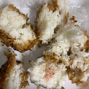 How the hell would I spend $6 for rice when I can cook it myself. I want to have a taste of Japanese food but it disappointed me!