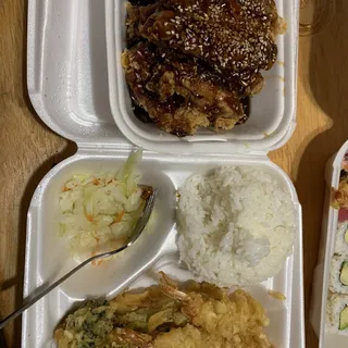 Sesame Chicken, Tempura